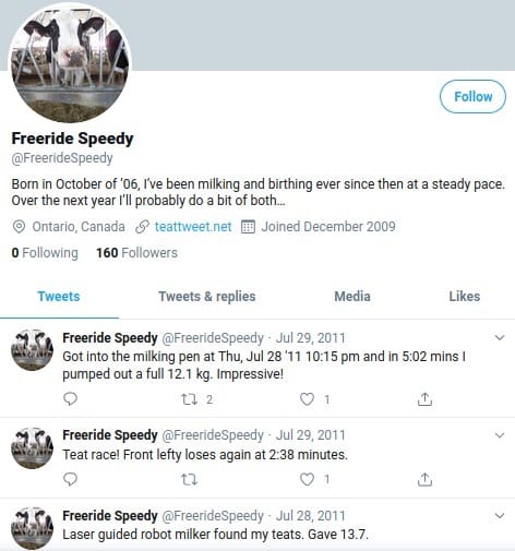 Influencer Freeride Speedy on Twitter!