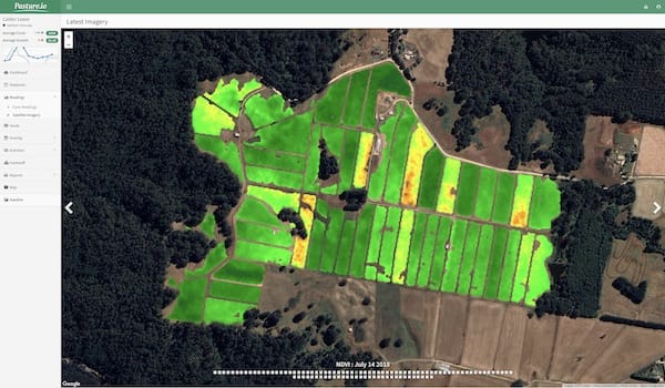 NDVI is just one of many indices that go into making remote pasture measuring successful.