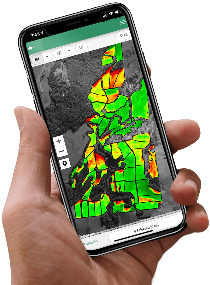 Satellite tech and computing power have come a long way in recent years to enable automatic pasture measurements