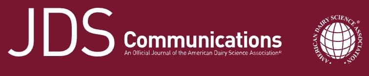 Journal of Dairy Science Communications