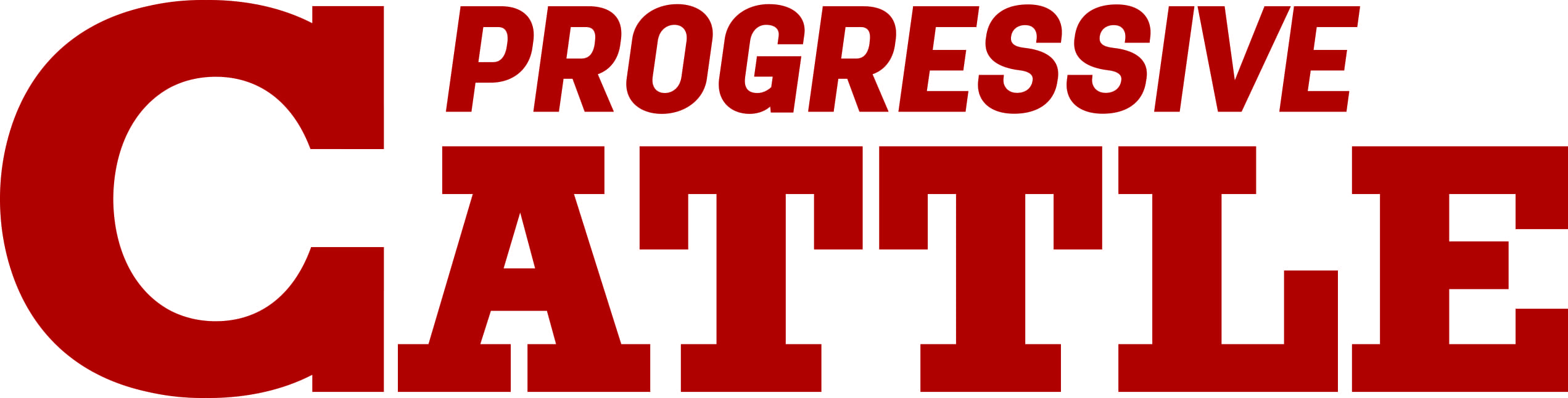 Progressive Cattle Logo