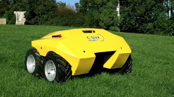 CDax pasture robot in a paddock.